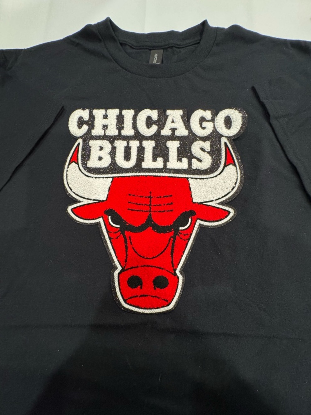 Gildan Black Tee, Chicago Bulls - Picture 2 of 2